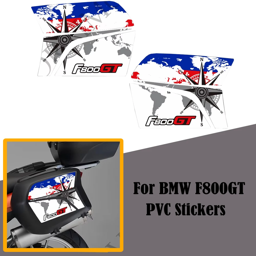 

New For BMW F800GT F 800 F800 GT Motorcycle Stickers Decals Protector Tank Pad Grips Trunk Luggage Panniers Side Cases