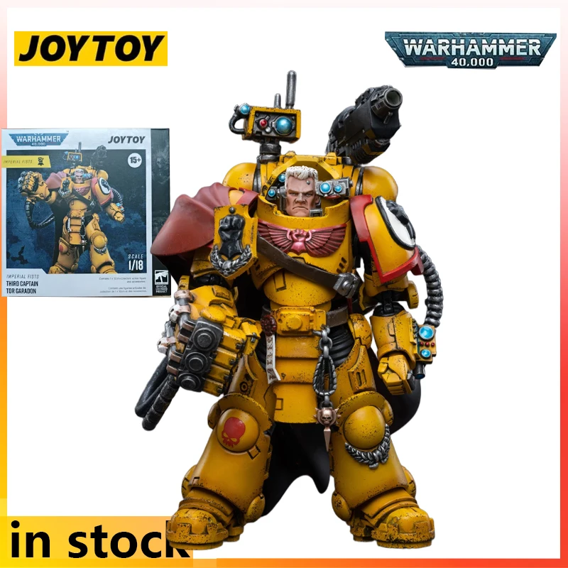 Joytoy original 1/18 terminado móvel série mecha warhammer 40000 punhos imperiais anime figura de ação modelo brinquedos presentes para meninos