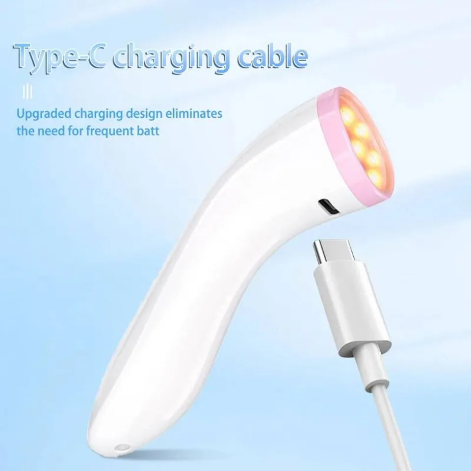 الوجه يتلاشى الفول طباعة الطاقة حب الشباب إزالة الجمال جهاز مدلك الوجه العلاج بالضوء آلة الأحمر الأزرق حب الشباب بقعة العلاج