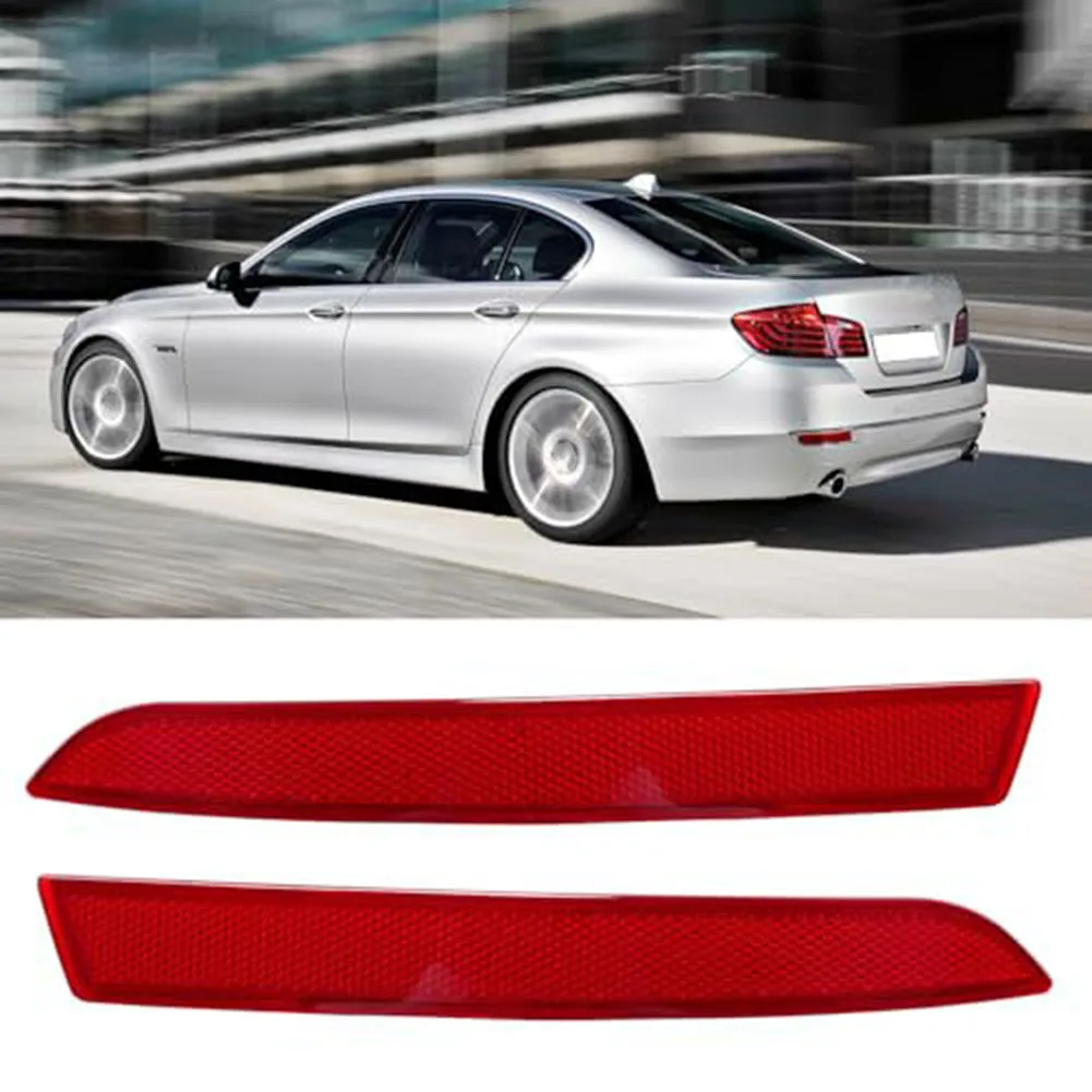 For Foggy Driving Conditions Rear Bumper Reflector Bumper Reflector Lamp Trim Reflective Shock Resistant Design