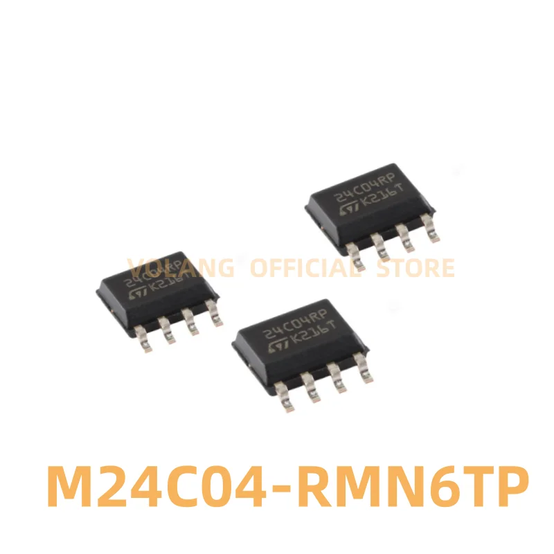 

20Pcs/LOT M24C04-RMN6TP 24C04RP SOP-8 4Kbit I2C EEPR OM CHIP ic 8-SO