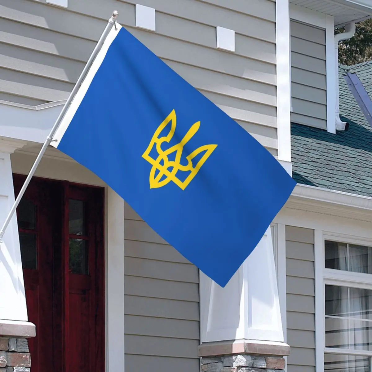 Ukraine Flag Flags Double Sided Indoor Outdoor Banner Polyester Hanging Decoration 3x5 FT