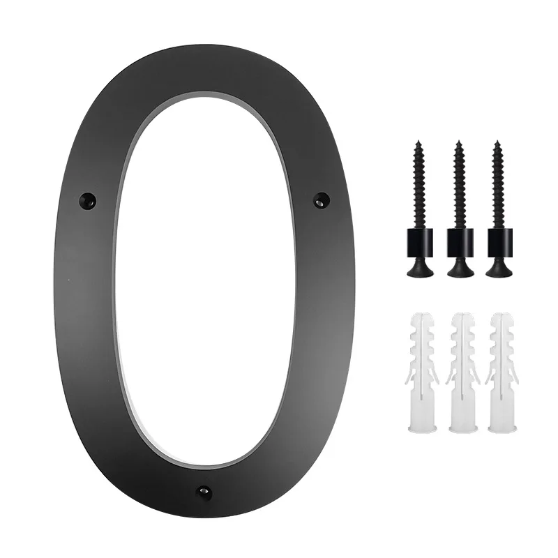 

10-дюймовый/254 мм плавающий номер большого дома акриловый номер пола адресный знак # Современные дверные таблички с буквами 0-9 букв, цифроры для дома и улицы