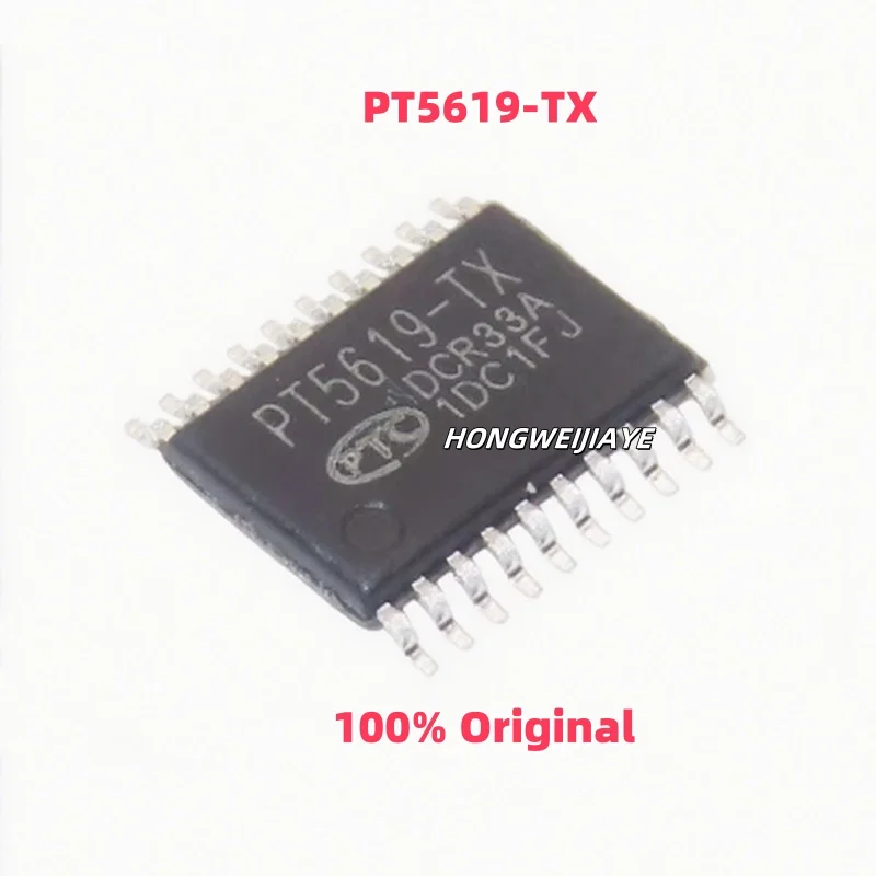 

10PCS 100% New PT5619 PT5619-TX TSSOP-20 Brand New Original Chips ic