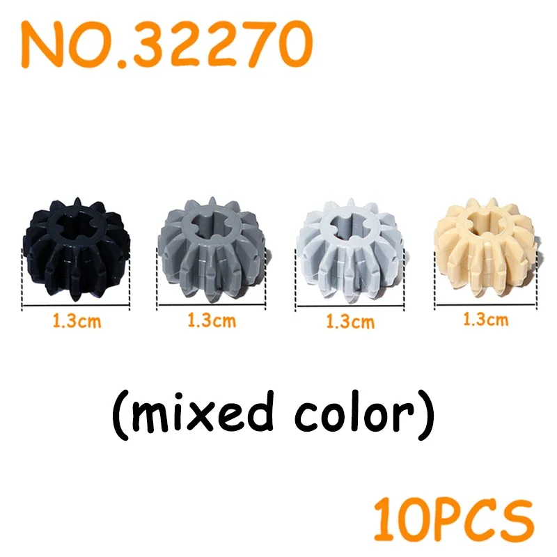 Technical Building Blocks MOC Parts Gear Bulk Bricks 3649 3648 3647 10928 32498 32269 32270 32198 6589 4019 94925 3650 46372