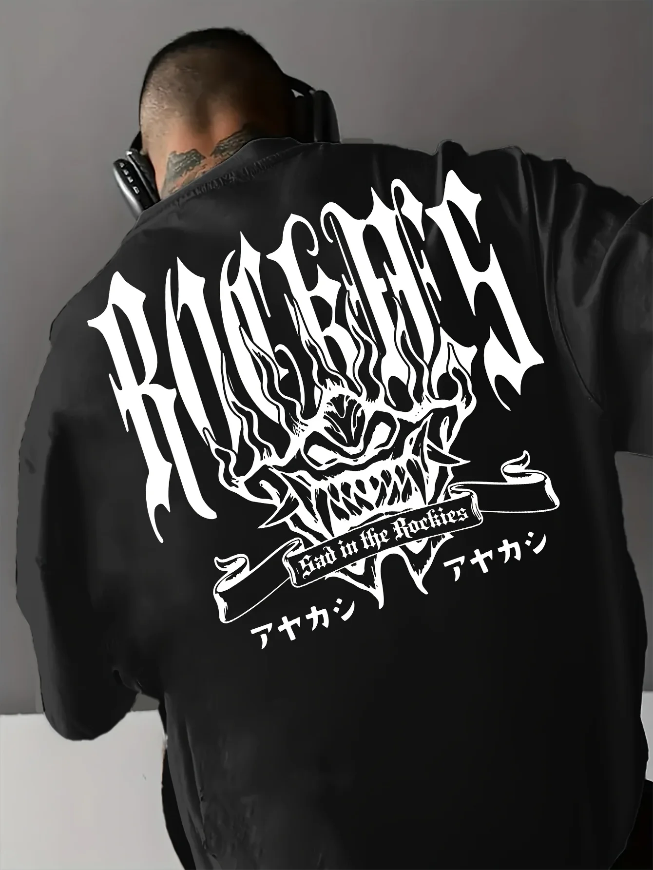 

Хит продаж, новая летняя мужская футболка в готическом стиле с буквенным принтом, удобная и дышащая футболка с круглым вырезом, уличный топ