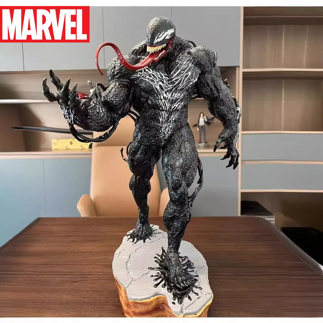 

30cm Marvel Venom Villain Gk Anime Figures Model Ornaments Oversized Statue Animation Peripherals Collection Of Model Toys Gifts