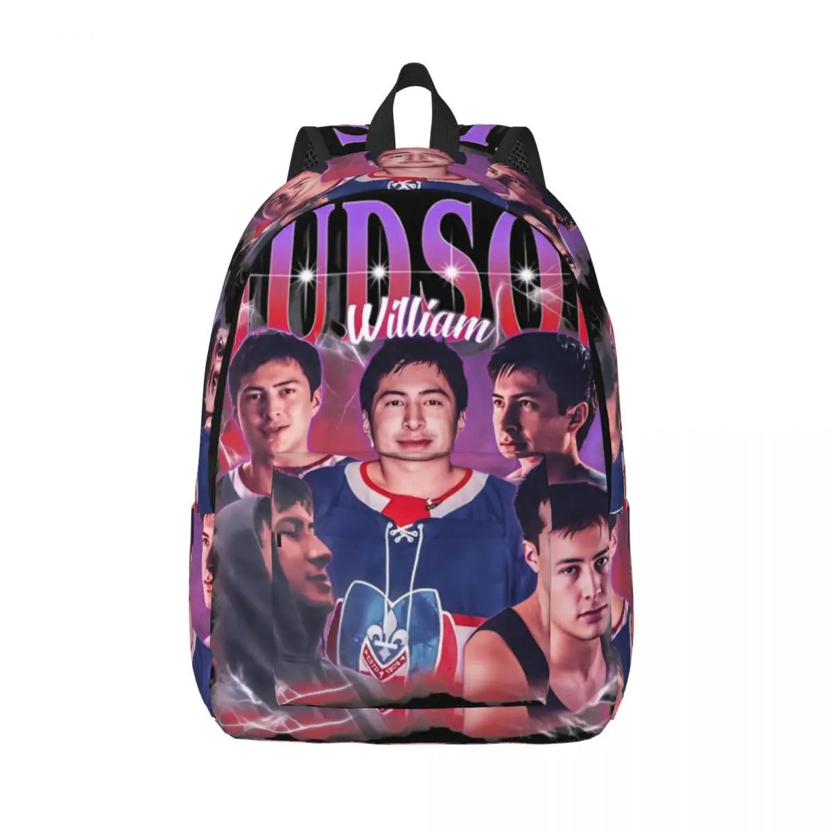 

Классический рюкзак Hudsons William Hockey, прочный школьный походный рюкзак с подогревом для мужчин, сумка на плечо для ноутбука и компьютера