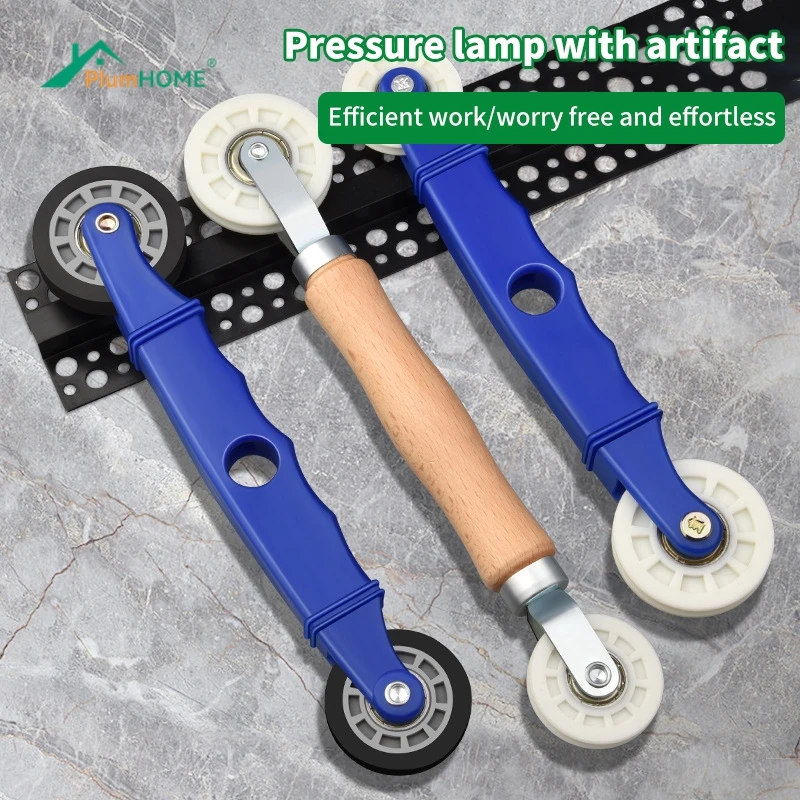 1Pc Rubber Mesh Wheel Window Install Tool Window Screen Hand Installation Repair Roller Yarn Double-Head Pressure Pulley