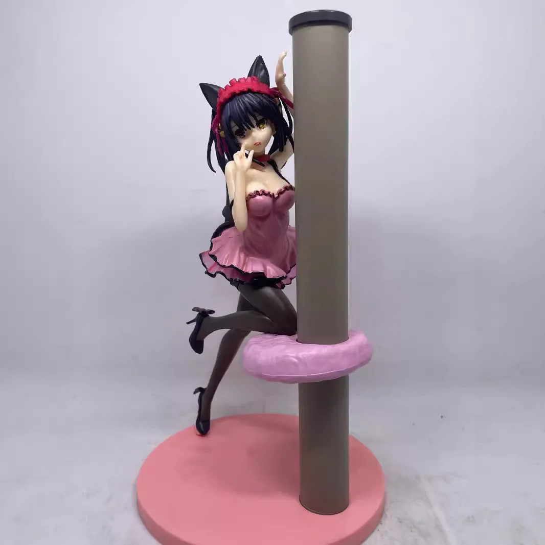 In Stock Date A Live Tokisaki Kurumi Cat Girl Kadokawa Cat Ears Ver. Toy Gift Collection