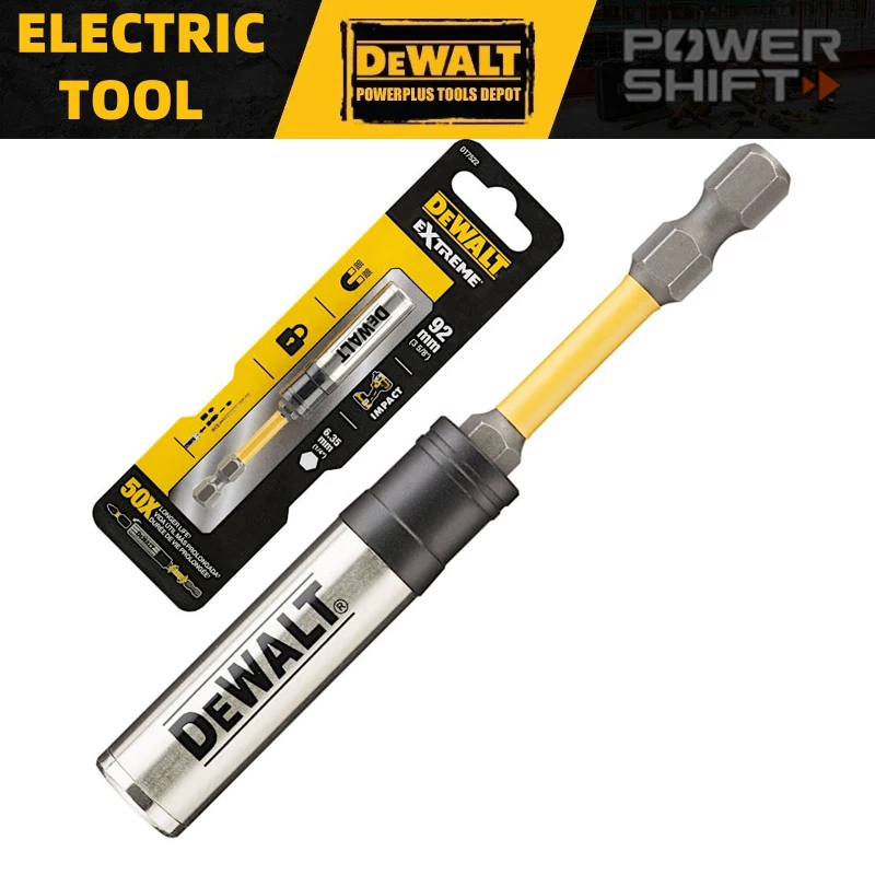 DEWALT DWA3THLDMI 92 มม.Impact Ready Bit Holder Torsion Zone 1/4 "90X Strong Magnetic Quick Change Extension Rod เครื่องมือ