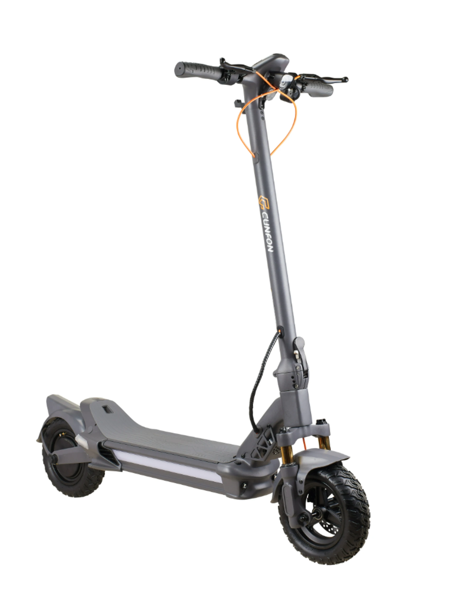 RZ800: opvouwbare elektrische scooter voor volwassenen (48V, 800W, 10-inch banden, dubbele vering, waterbestendigheid IPX5, maximale actieradius 80 km).
