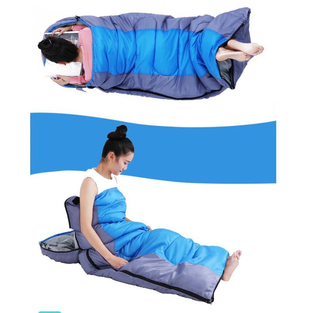 

Sleeping Bag Single Person for Adults Outdoor Envelope Tent Cold Weather Winter Camping
