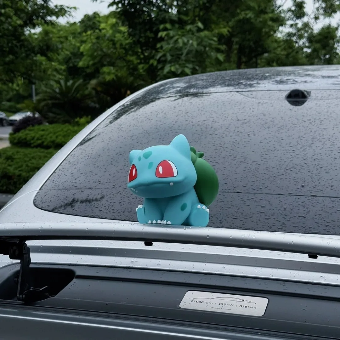 Pokemon Bulbasaur Cute Doll Cartoon Collectible Figure Anime Toy Living Room Desktop Car Decoration Ornaments Gift For Anime Fan - view 6
