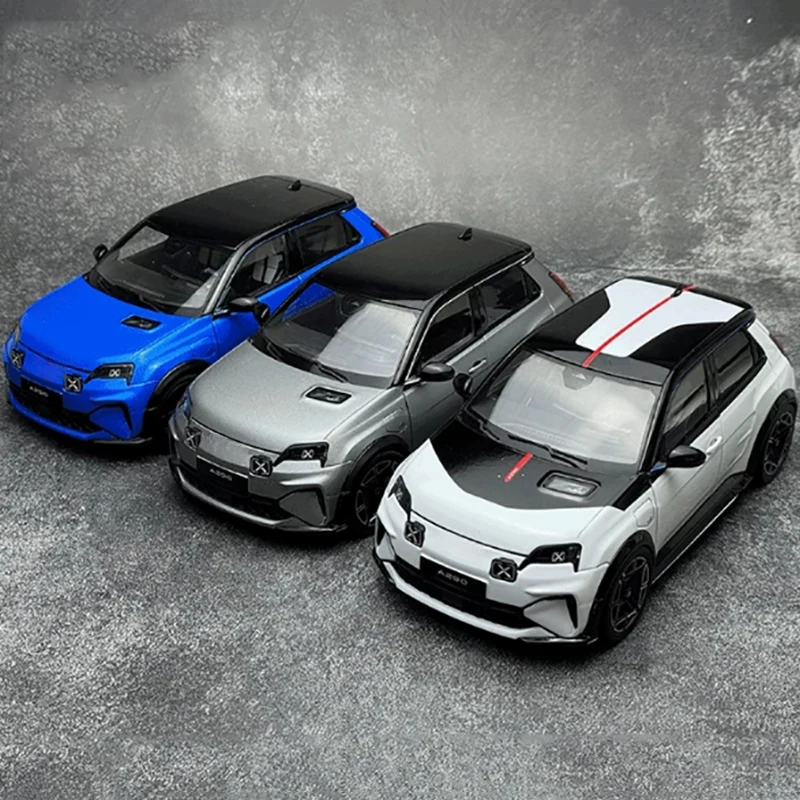 NOREV 1:18 para A290 GTS elétrico pequeno canhão de aço simulação modelo de carro ornamento