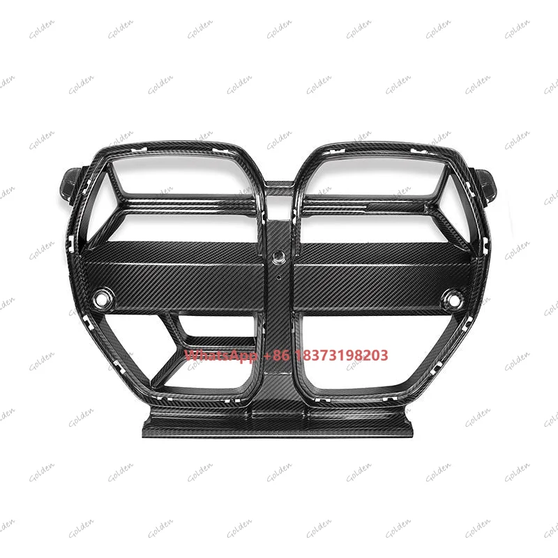 

Dry Carbon Fiber Front Kidney Grille for G80 G82 M3 M4 CSL Style High Quality Car Carbon Body Kit Accessories Exterior Parts