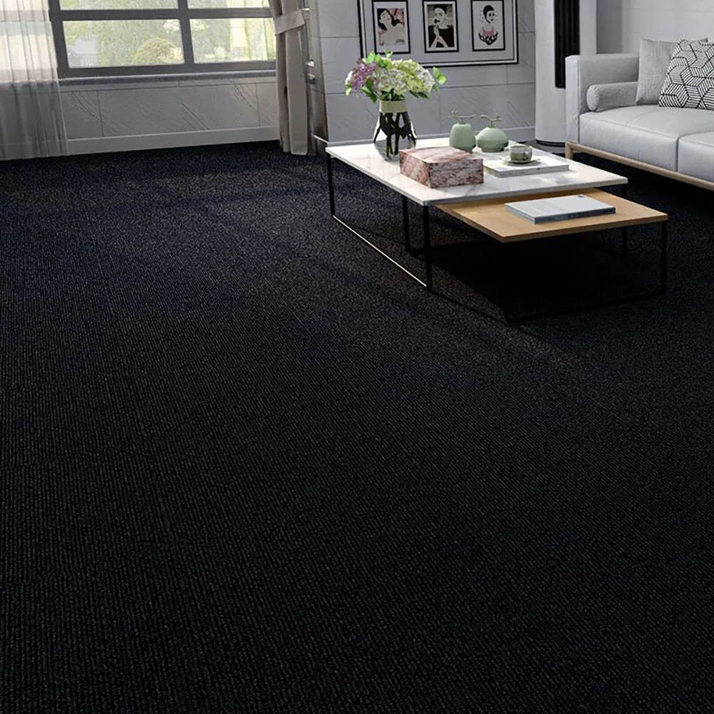 Decorative entrance door mat floor tile absorbent oil resistant anti slip self-adhesive living room indoor and outdoor