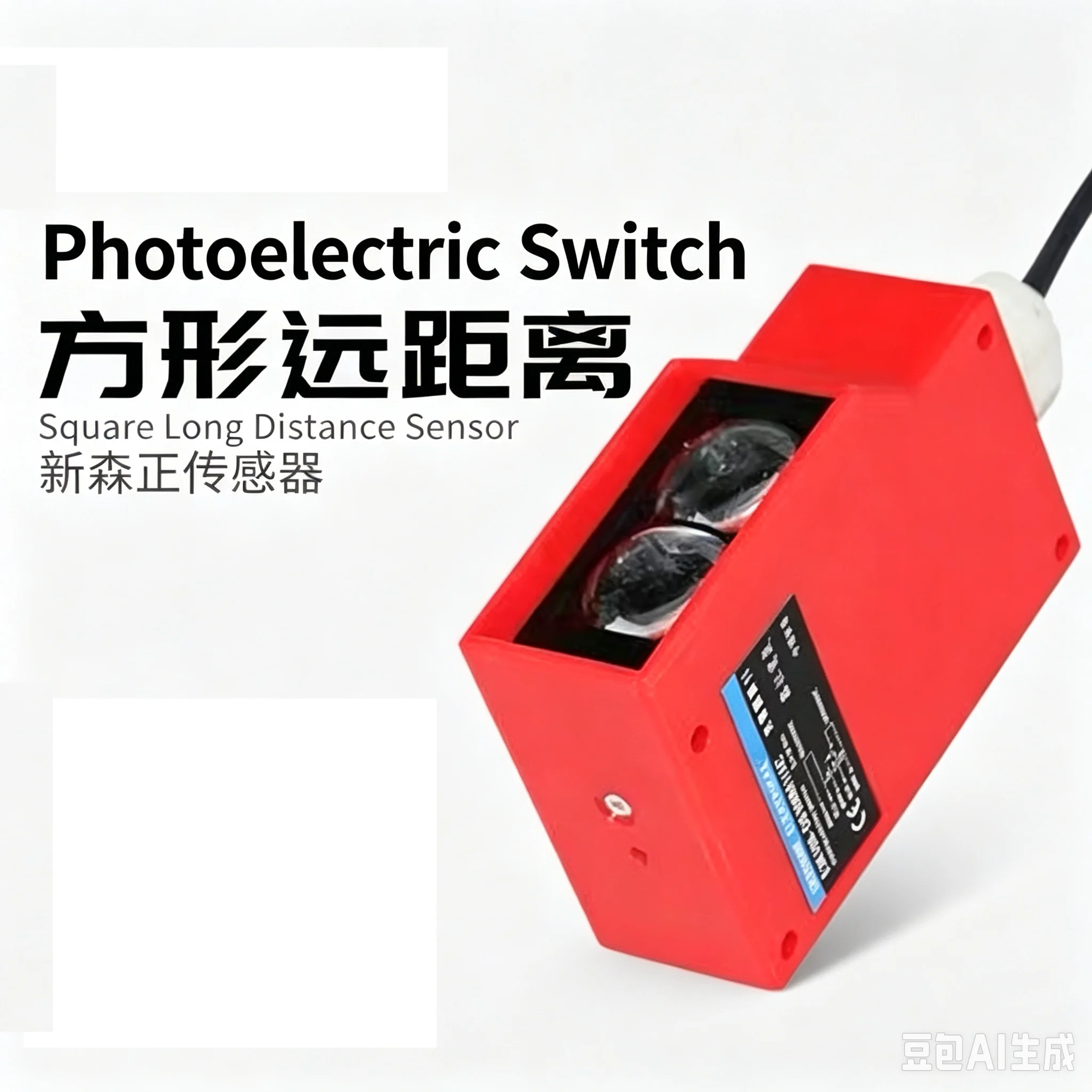 Optoelectronic Switch Diffuse Reflection Sensor Laser Pair Normally Open Two-wire Three Wire Analog Quantity PNP/NPN-GP/E3JK/SYM