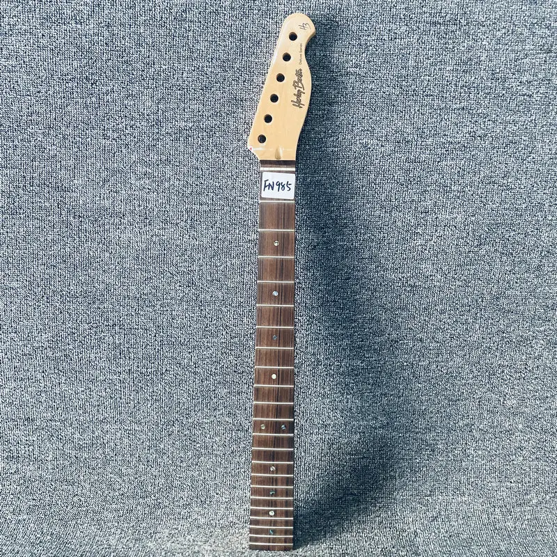 FN985 Original Harley Benton 6 String Electric Guitar Semi Finishing Tele Model Guitar Neck for Replace with Damages DIY