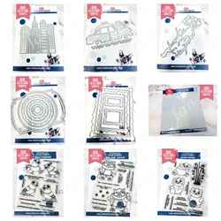 Circle Bookplate Scalloped Frames Metal Cutting Dies Stencils for Scrapbooking Stamp Embossing Cut Die DIY Paper Cards Decor