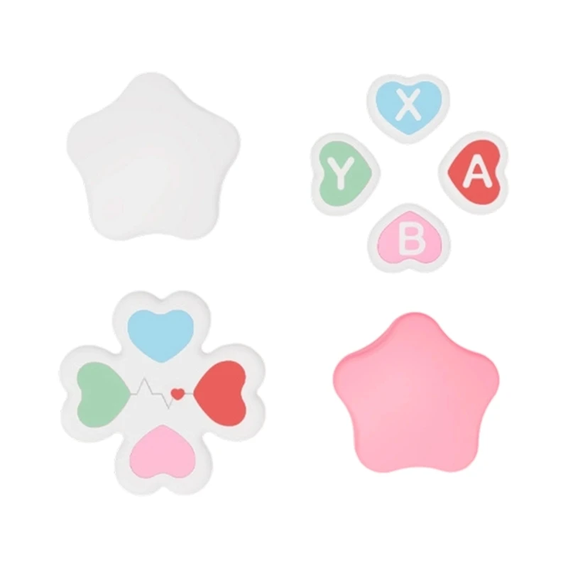 Q5wa confortável garra polegar joystick Caps protetor Button Pad aprimorando para NSW2