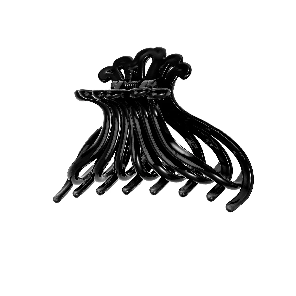 

Hair Claw Clips Black Premium Non-Slip Women Jaw Clip For Daily Wear Shower Use Durable Hair Clamp Styling Tool