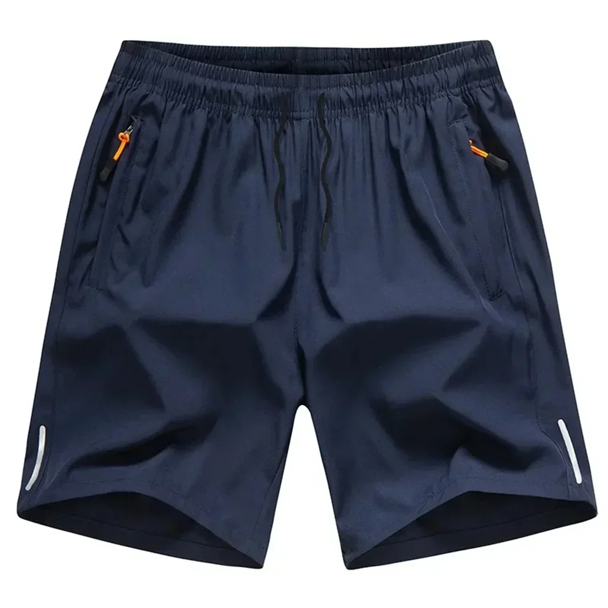 Mens Summer Quick Dry Athletic Work Shorts Casual Hiking Pants Shorts with Zipper Pockets Loose Fit Plus Size Outdoor Trousers