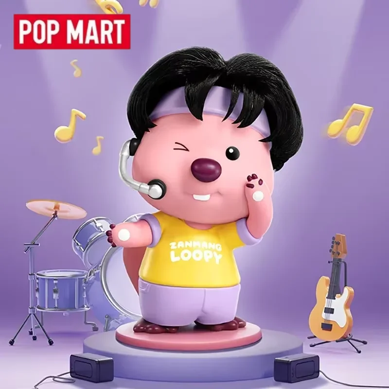 

POP MART ZANMANG LOOPY Moments Series слепая коробка игрушки Mystery Box Guess Bag кукла милая аниме фигурка настольные украшения коллекция