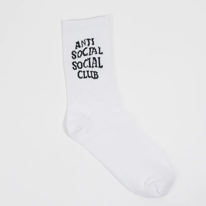 Undefeated Anti Social Social Club Socks Skate Board Hip Hop  Ankle Sock Women