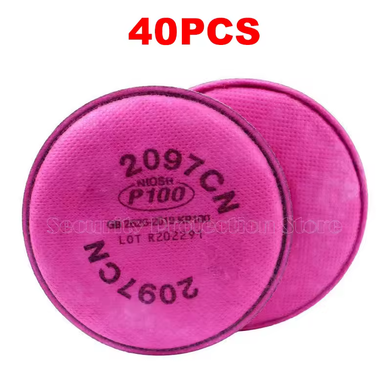 Lots of Painting Spray Industry 2091/2097 Particulate filter P100 for 3m 6800 7502 6200 Series Respirator Dust Mask - Image 9