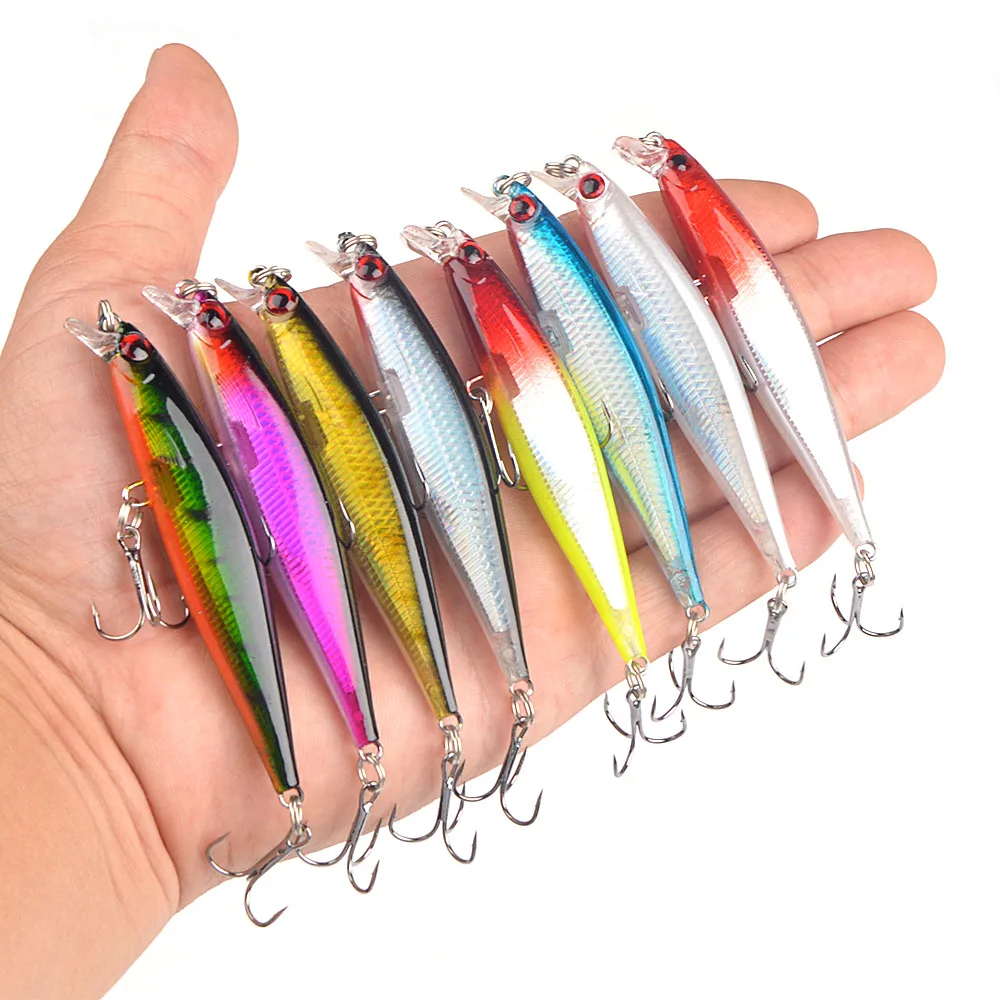 1Pcs Minnow Fishing Lure 80mm 5.2g Sinking Hard Bait Wobbler Jig Bait Crankbait Carp Bass Pike Pesca Fishing Tackle SwimBait