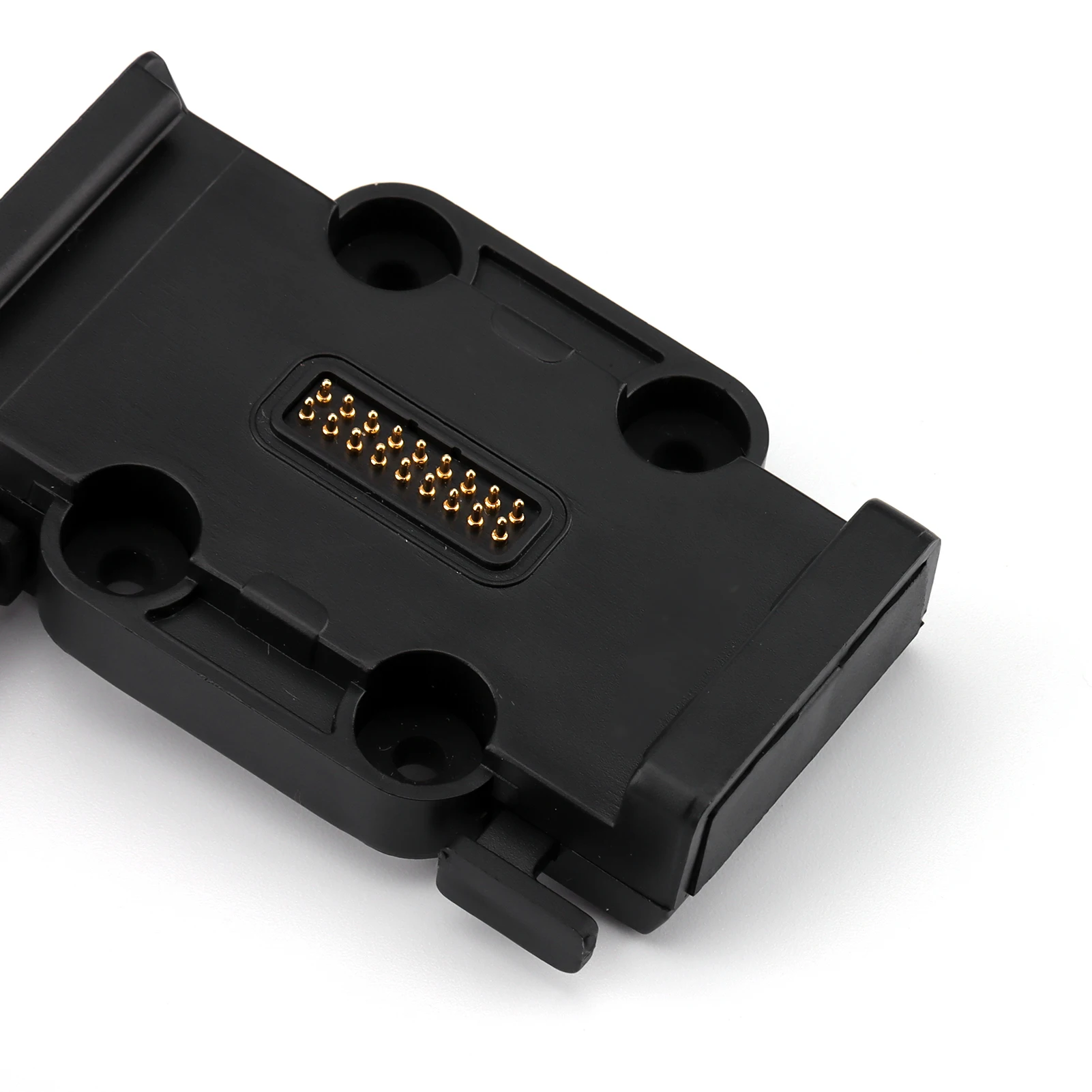 범용 전원 공급 장치 베이스 12mm/22mm 롤 바 베이스 교체용 전화 내비게이션 브래킷 전원 공급 장치 무선 충전