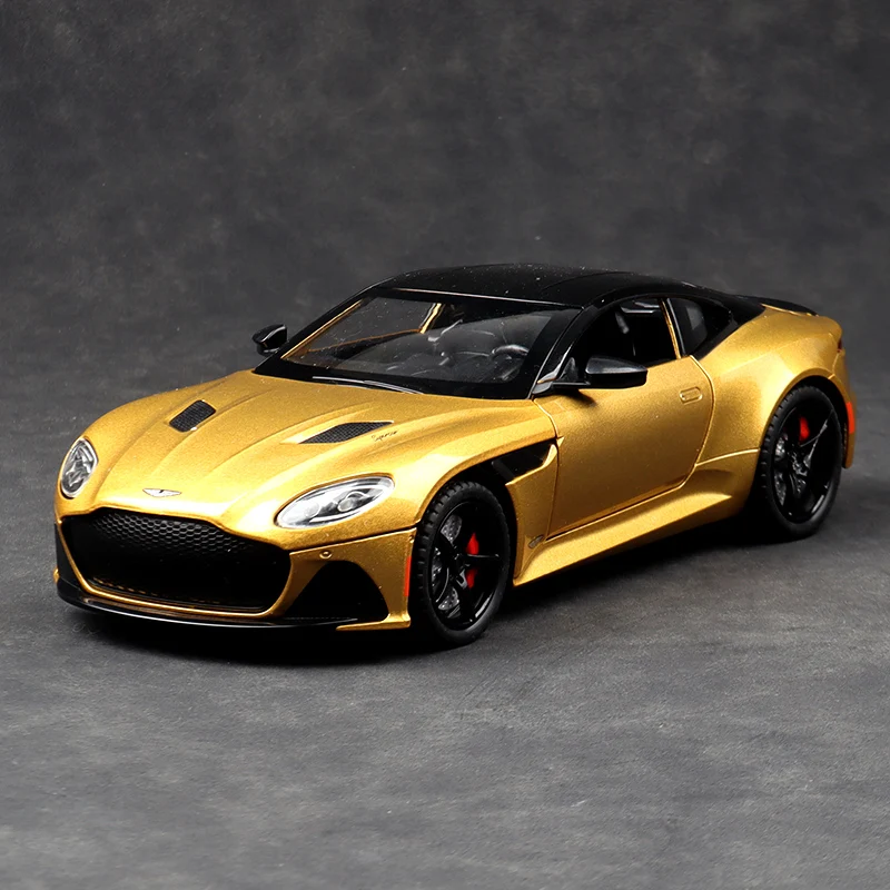 

1:22 DBS Superlaggera, модель автомобиля из сплава, имитация металлической коллекции автомобилей, украшение для автомобиля, подарки на день рождения для мальчиков и девочек