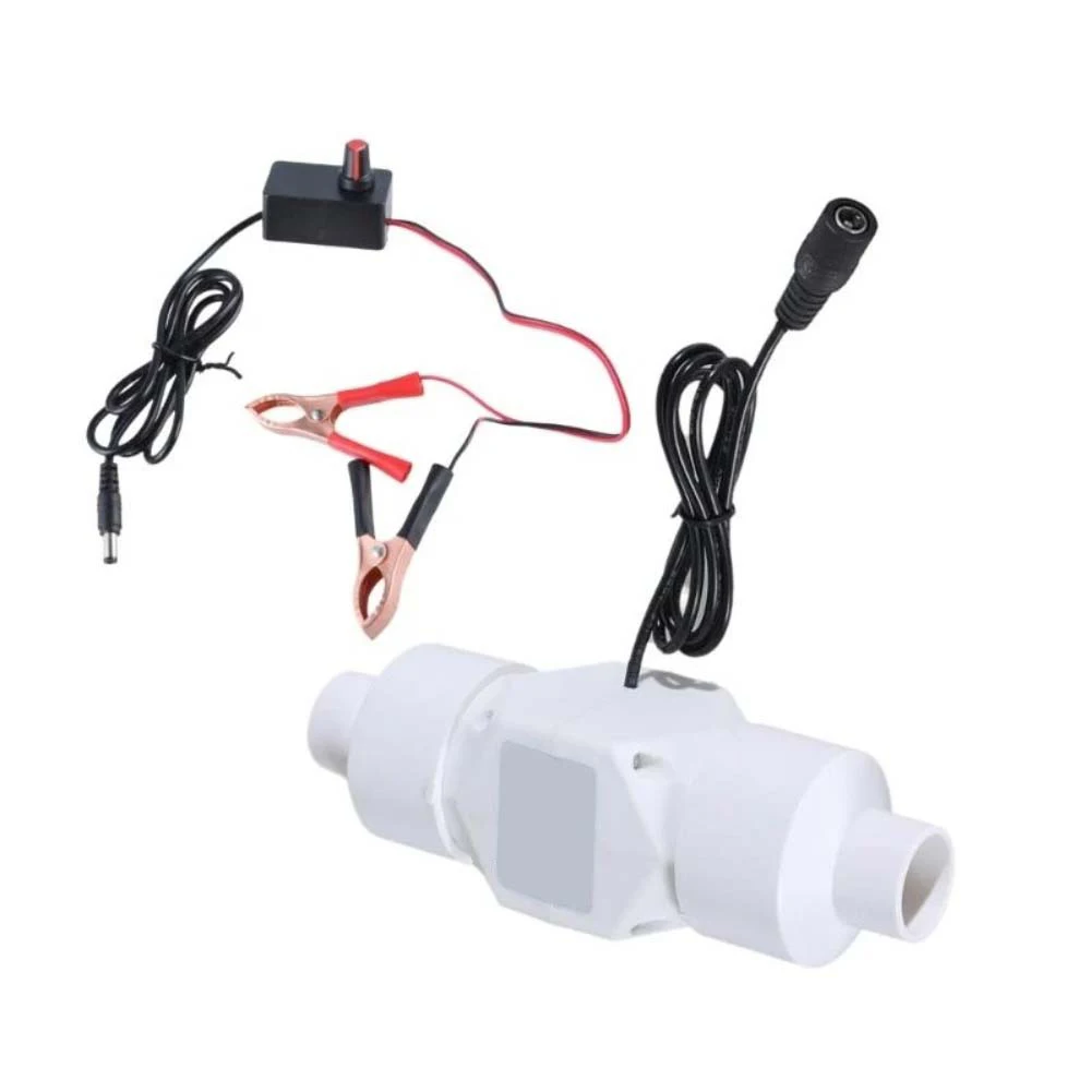 

Inline Duct Blower Exhaust Fan 12V for Bathroom For Ventilation and Grow Tents DC12V 2A Plastic 10W 58m3h 167000 RPM