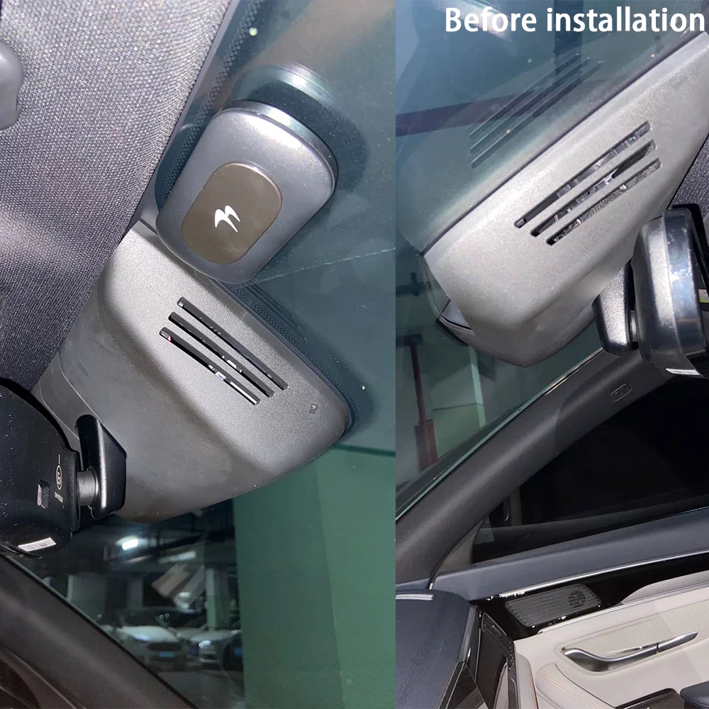 ل BYD سونغ زائد ختم U Sealion 6 DMi EV 2020-2025 4K داش كام الجبهة كاميرا خلفية DVR التوصيل والتشغيل مسجل فيديو واي فاي 2160P