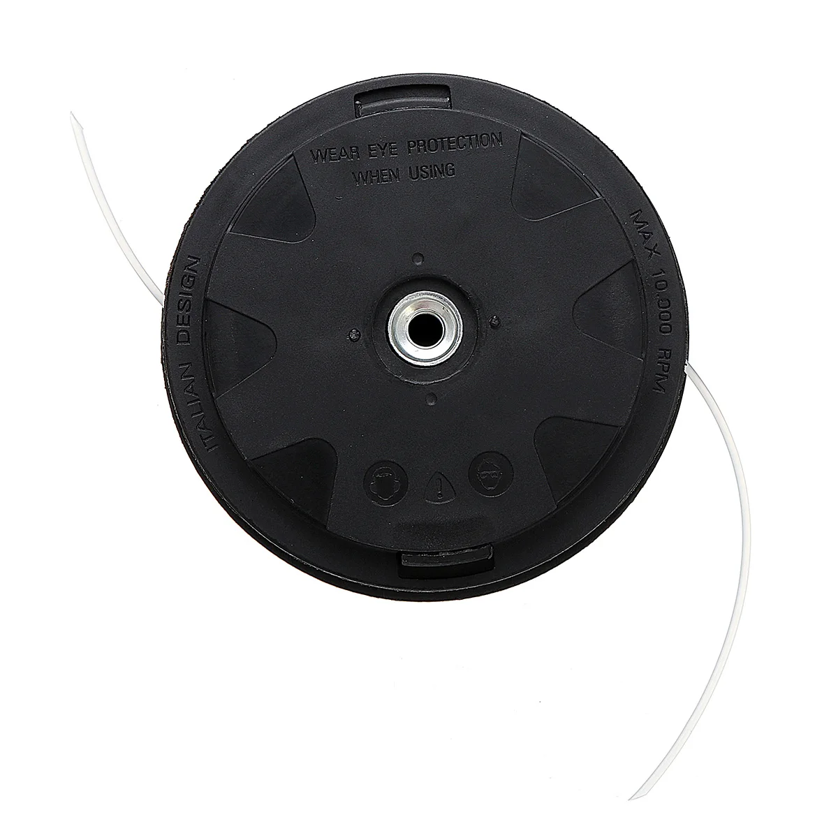 Universele M10 Aluminium Nylon Bosmaaier Hoofd Tuin Bump Spool Trimmer 2 Lijnen Draad Cutter Gereedschap Gras Machines Borstel Maaier