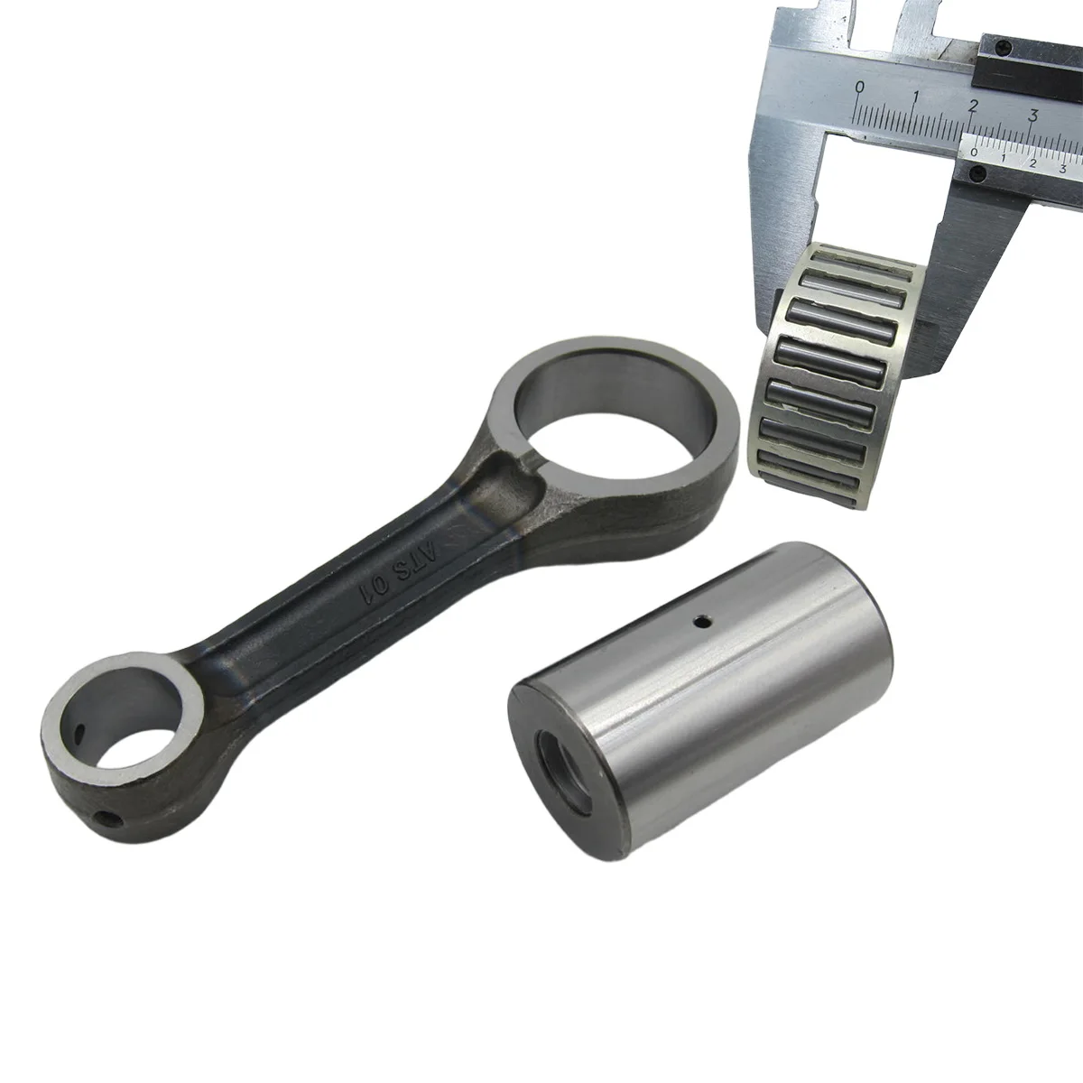 Crankshaft Connecting Rod Kit with Bearing and Bushing for Yamaha YFM700 Grizzly 700 708  2MB-E1651-10-00