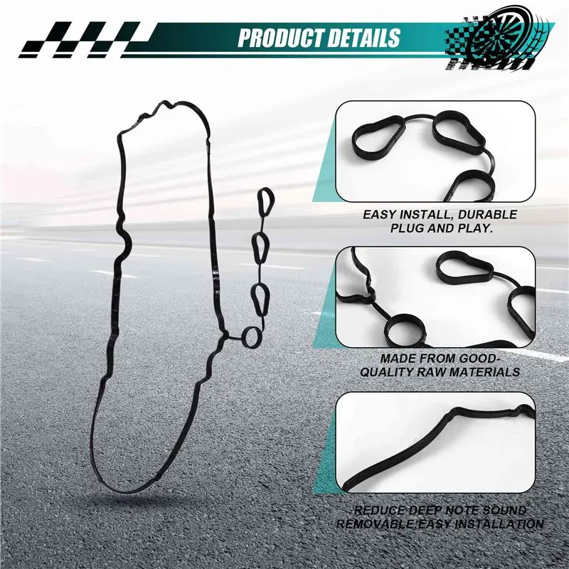 A95E-10X 1730160021 17301-60021 New Engine Valve Cover Gasket For Ssangyong Tivoli