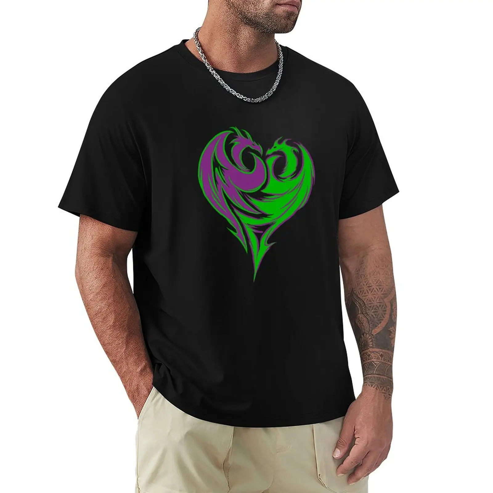 Mal Double Dragon T-Shirt Lightweight Cooling Short Sleeve Tee