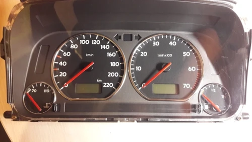 Juego de anillos de calibre de tablero cromado de estilo de coche para Volkswagen para VW Jetta / Vento MK3