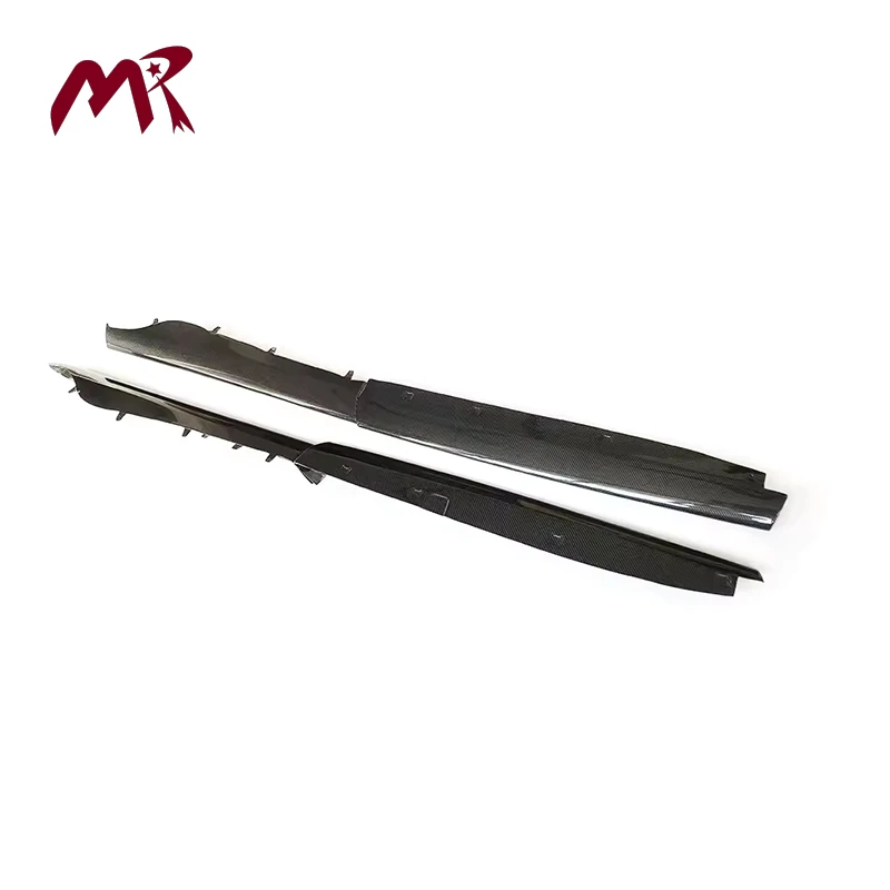 

MR For 540 570 OEM Style Carbon Fiber Side Bumper Extension SkirtS for Mclaren 540C 570S Body Kit