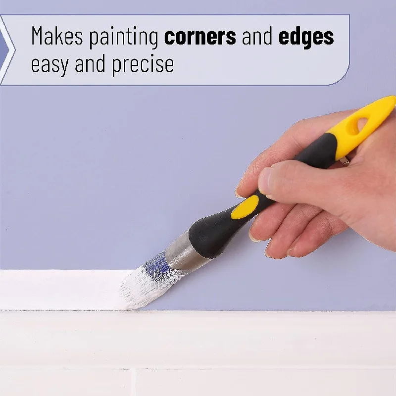 

Professional Trimming Brush Corner Paint Detail Brush Edge Sharpener for Paint Edges Corners Edge Handheld Painting Tool
