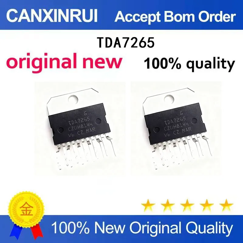 

(5-100 Pieces) New stock TDA7265 TDA7265 ZIP-11 audio amplifier chip