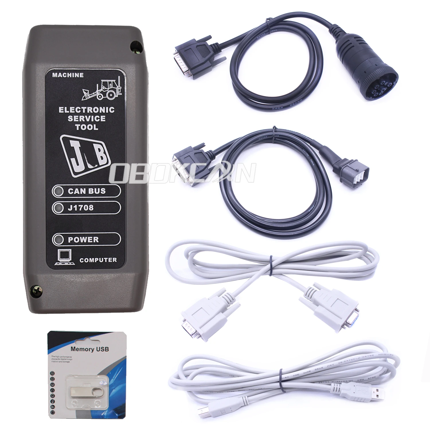 Best Quality for JCB DLA Electronic Service Master for JCB with SPP canbus J1708 Agricultural Construction Diagnostic Scanner