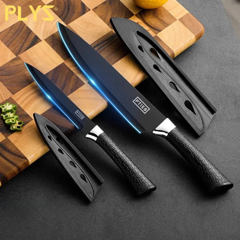 Two-piece Set Knife Forged Kitchen Knife Sharp Household Suitable for Cutting Meat and Vegetables Kitchen Tool Fruit Knife Set