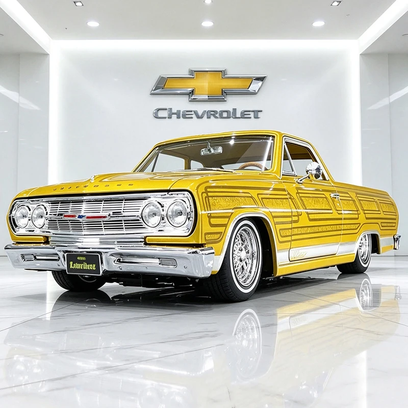 maisto-1-25-シボレー-el-カミーノ-1965-アロイカー-ダイキャスト＆車両-カーモデル-ミニチュア-スケールモデルカー-コレクションギフト用