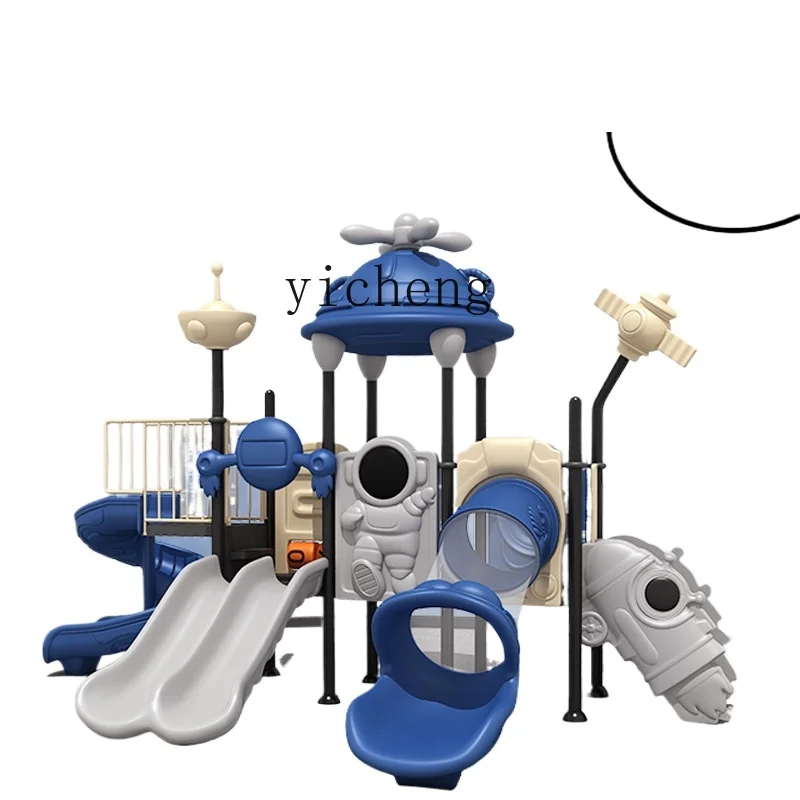 Tqh Kinder Outdoor Rutsche Outdoor Schaukel Kombination Rutsche Park Square Indoor Spielzeug