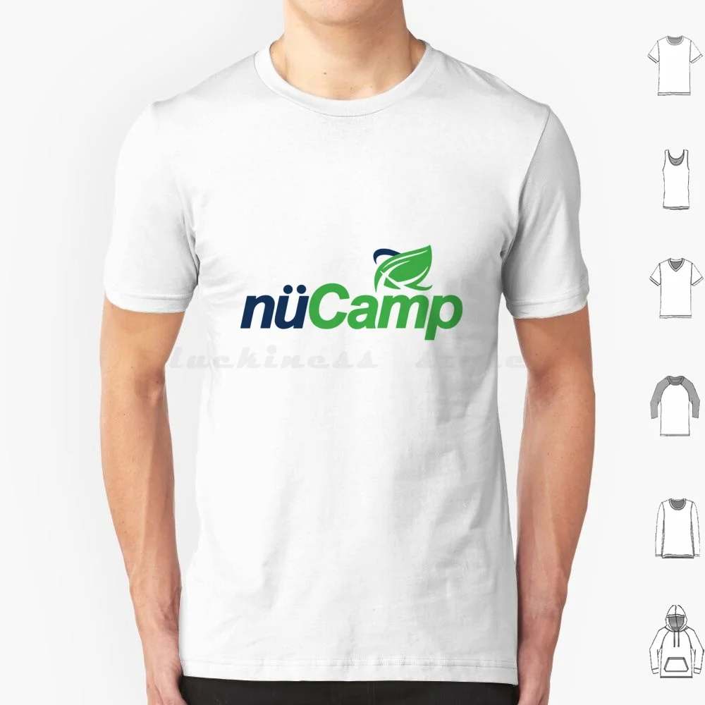 Nucamp Tab Teardrop T Shirt Big Size 100% Cotton Winnebago Travel Trailers Travel Trailers Caravan Trailer Tab Teardrop