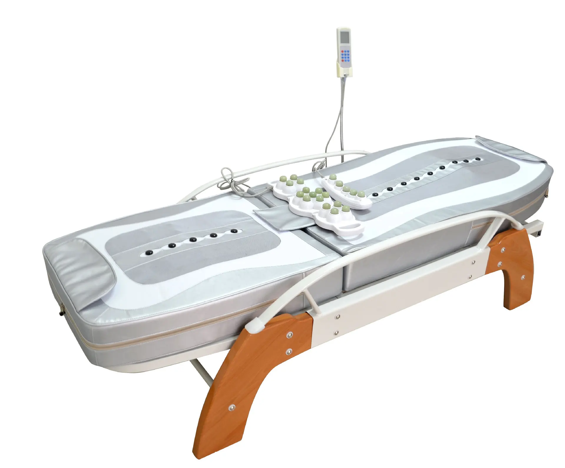 Корейская массажная кровать с нефритовыми роликами
