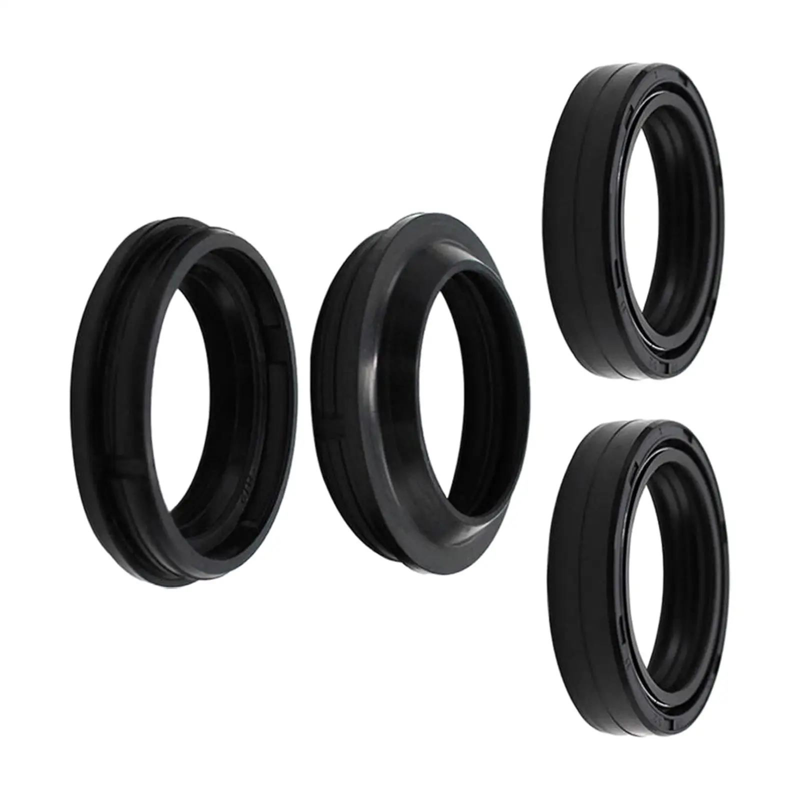 4Pcs 36x48x11mm Fork Damper Oil Seal Dust Cover Oil Resistance for Yamaha XT 125 R Bra 2007 XT 125 x 2005-2008 1D4-f2480-00